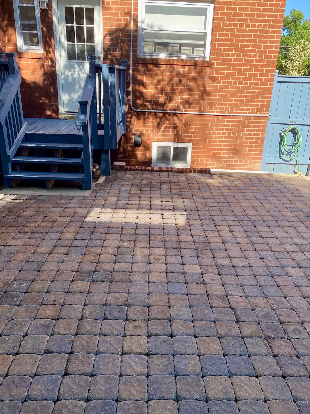 Brick Patio Surface Cleaning in Alexandria, VA