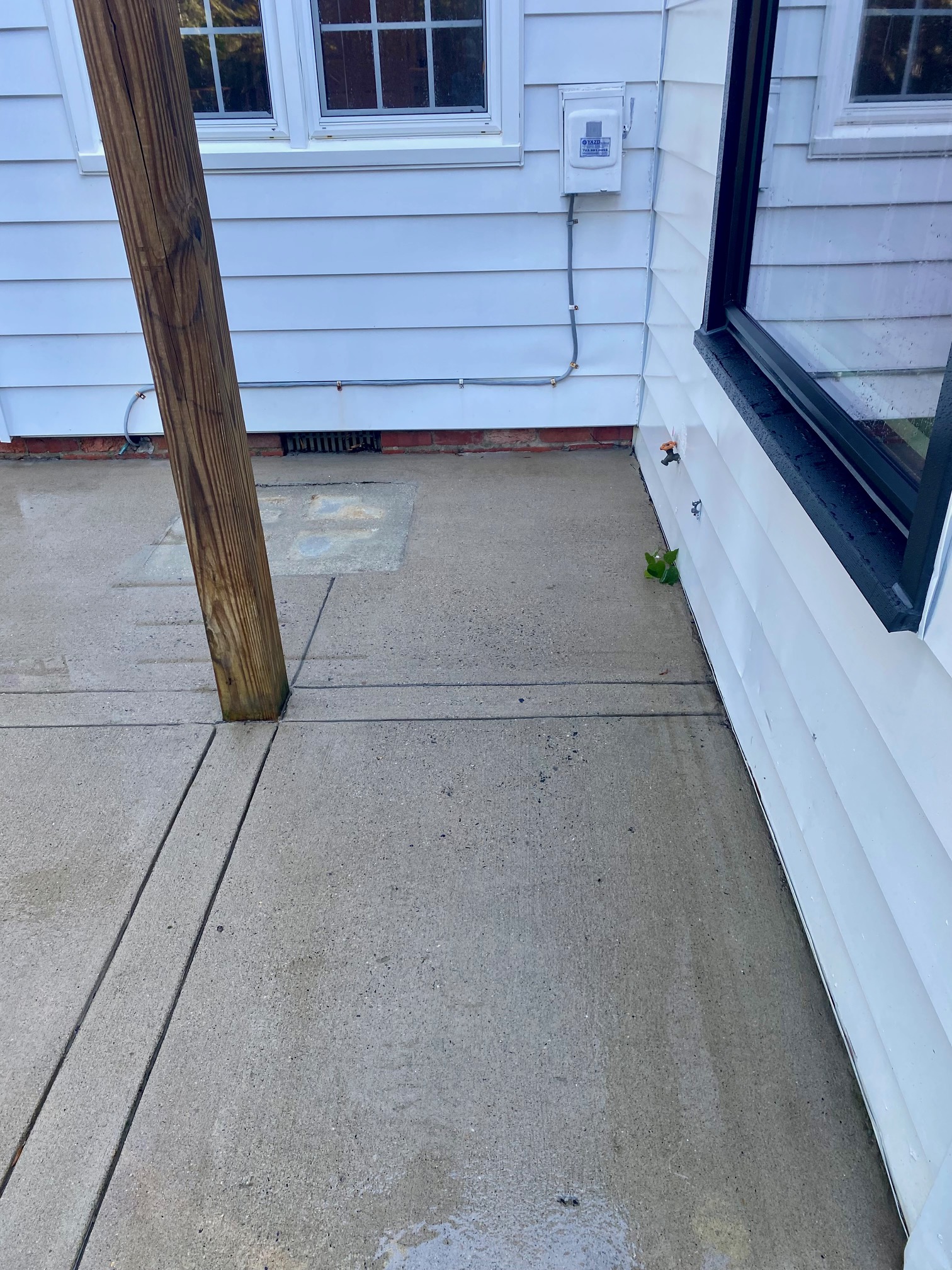 Concrete Patio Power Washing in McLean, VA