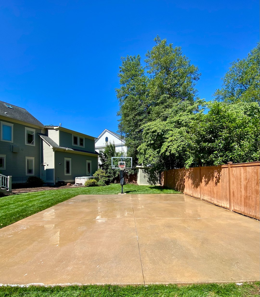 Concrete Patio Power Washing in Alexandria, VA 